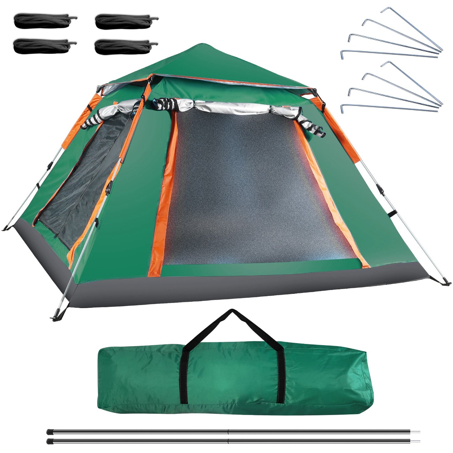 Waterproof 4-5 Person Camping Tent with Mosquito Nets
