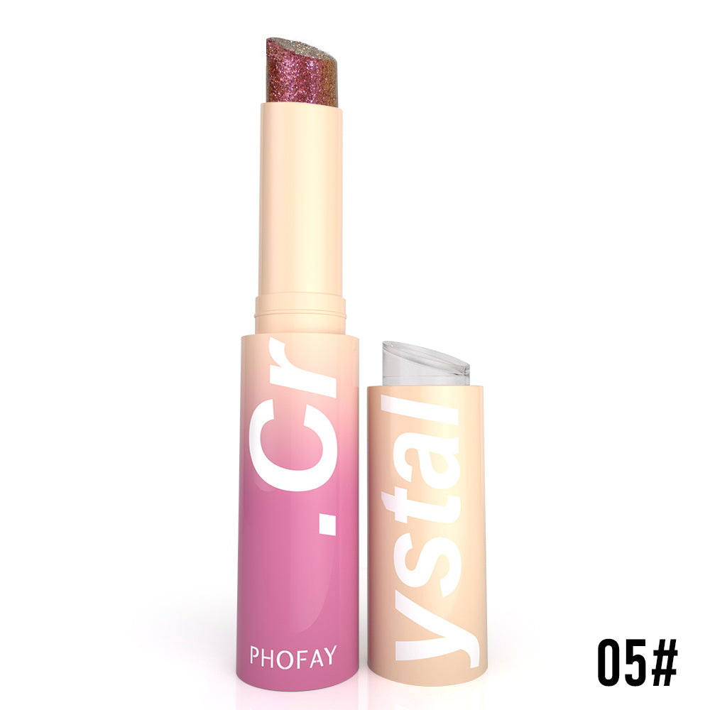 Crystal Jelly Highlighter Stick - Moisturizing Shimmer Makeup