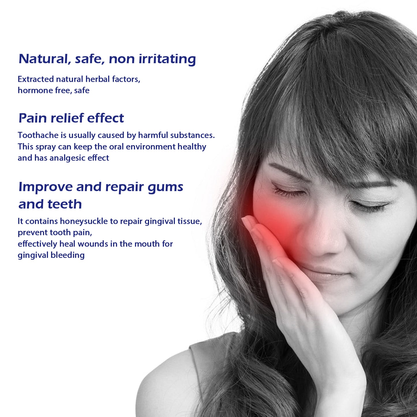 Peppermint Oral Care Spray for Gum Health and Relief