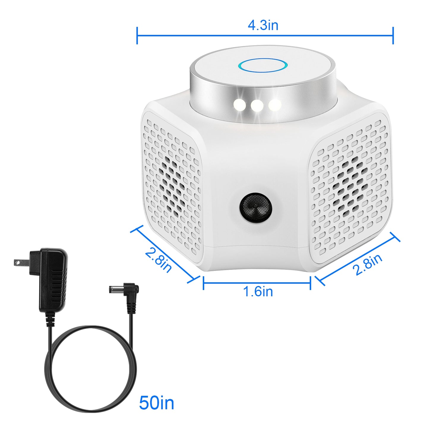 360° Ultrasonic Rodent Chaser - Effective Pest Repellent