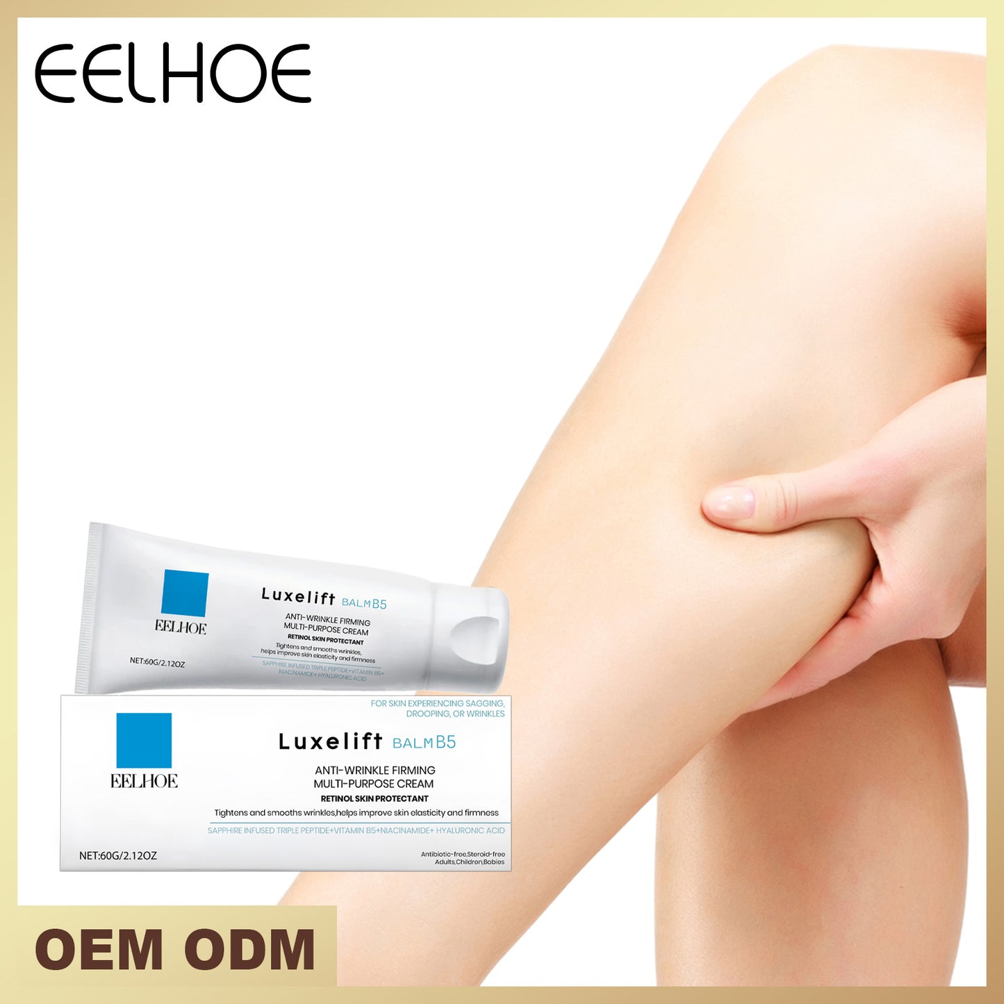 Firming Body Butter - Anti-Wrinkle Moisturizing Cream with Hyaluronic Acid
