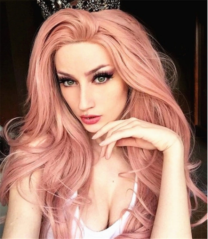Long Curly Wavy Wig - European & American Style