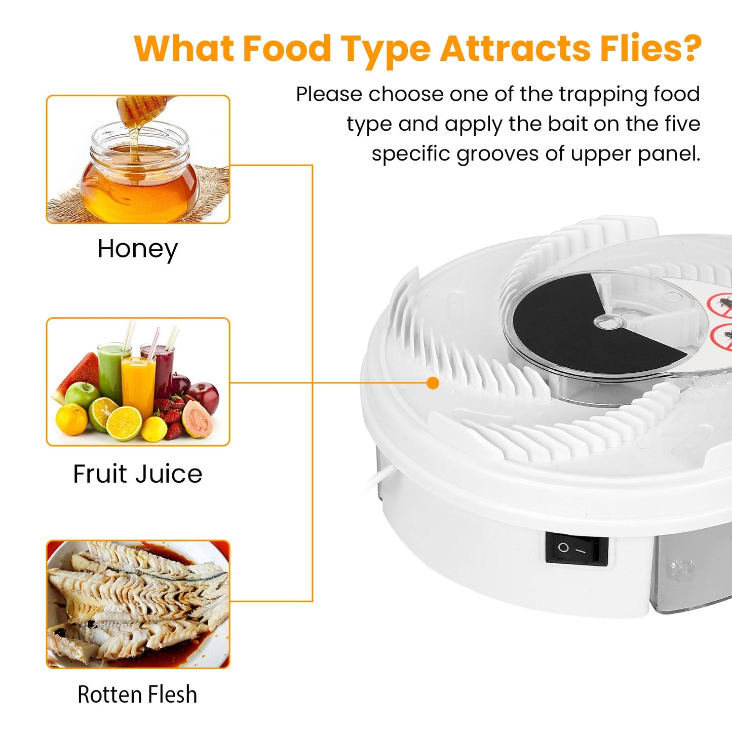 Electric Fly Trap - USB Powered Automatic Pest Control Tool