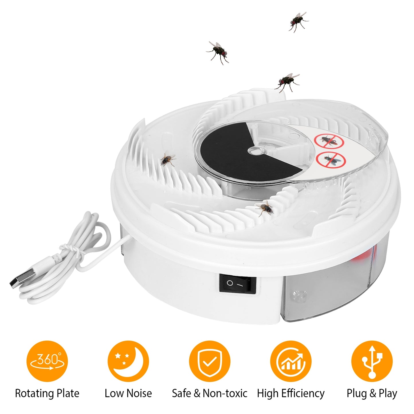 Electric Fly Trap - USB Powered Automatic Pest Control Tool