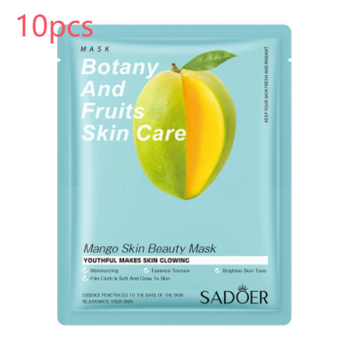 Hydrating Fruit Plant Mask - Facial Care for All Skin Types, 25g