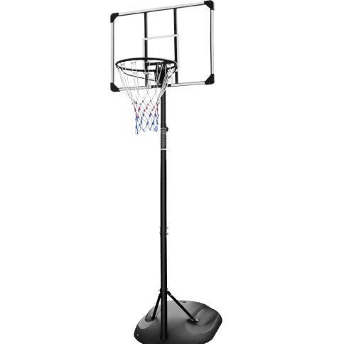 Adjustable Portable Basketball Hoop - 7.5ft to 9.2ft with 32" Backboard
