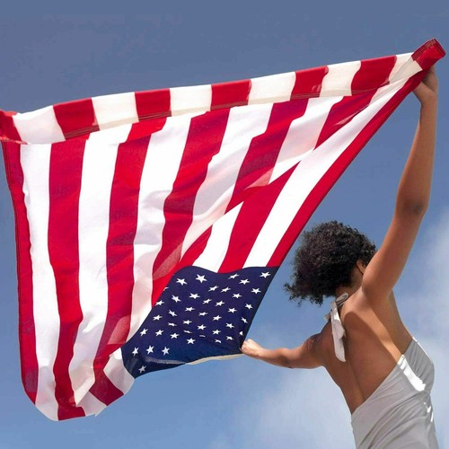 4X6 FT USA Flag - Premium Heavy Duty Nylon American Flag with Grommets