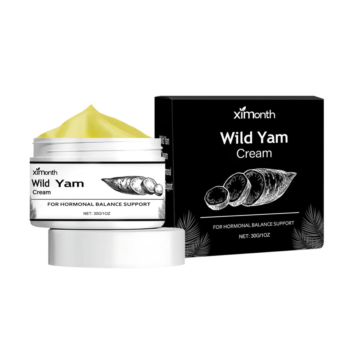 Wild Yam Root Nourishing Cream - Moisturizing & Balancing Body Care