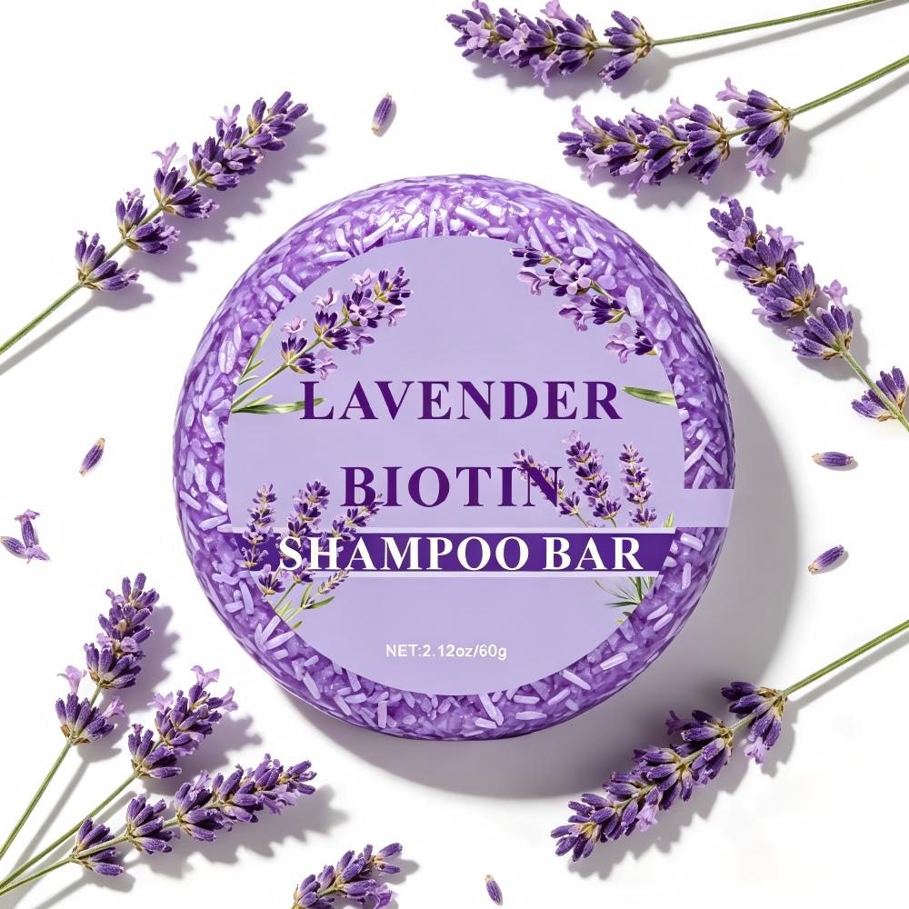 Lavender Biotin Shampoo Bar - 60g