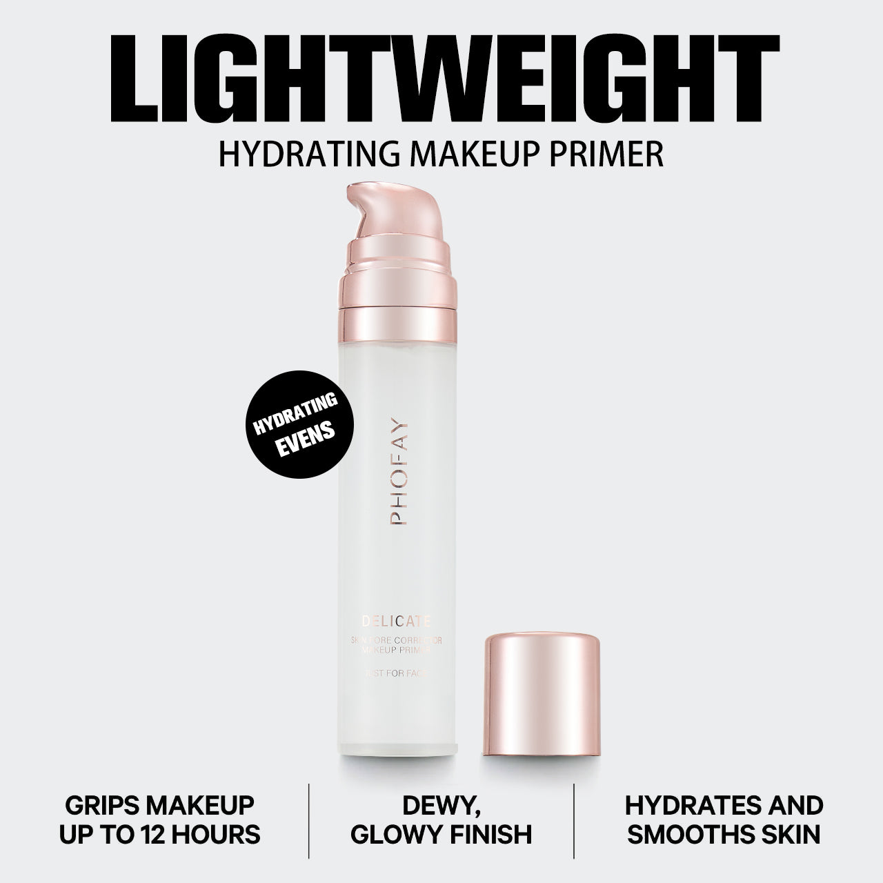 Hydrating Makeup Primer - Lightweight Long-Lasting Face Base