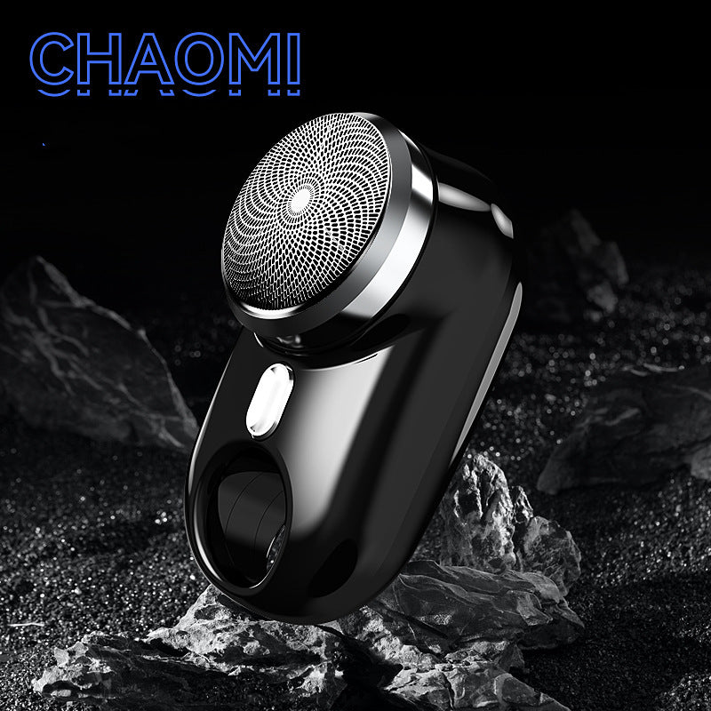 USB Rechargeable Electric Shaver – Portable Mini Rotary