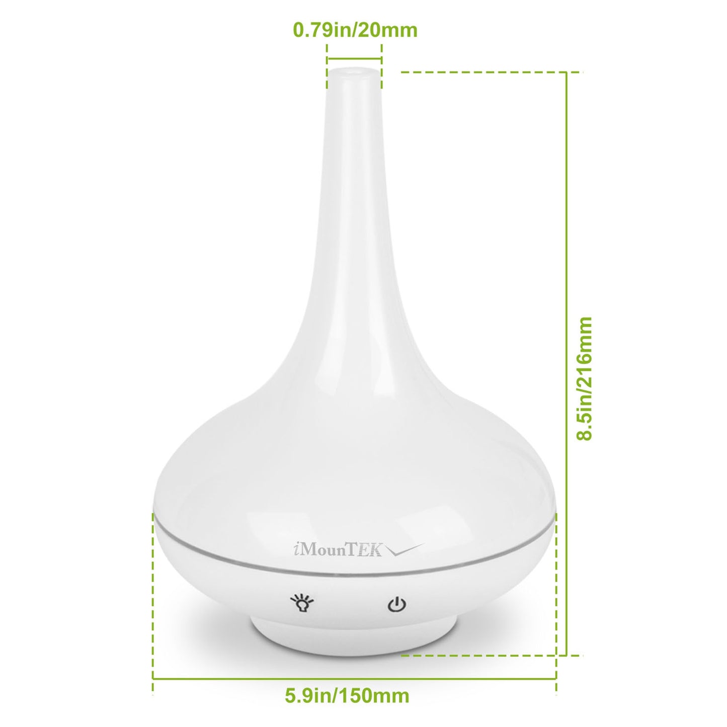 200ml Ultrasonic Essential Oil Diffuser with LED Lights