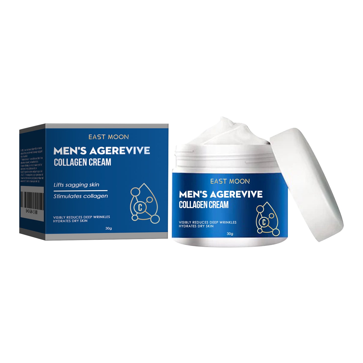 Collagen Anti-Aging Face Cream - Niacinamide & Hyaluronic Acid Moisturizer