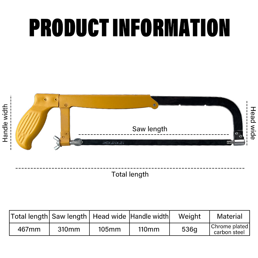 Manual Multi-Scene Cutting Saw J-001 for Metal, Wood, Plastic