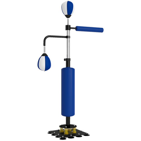 Speed Punching Bag Stand for Agility & Reaction Training - Blue