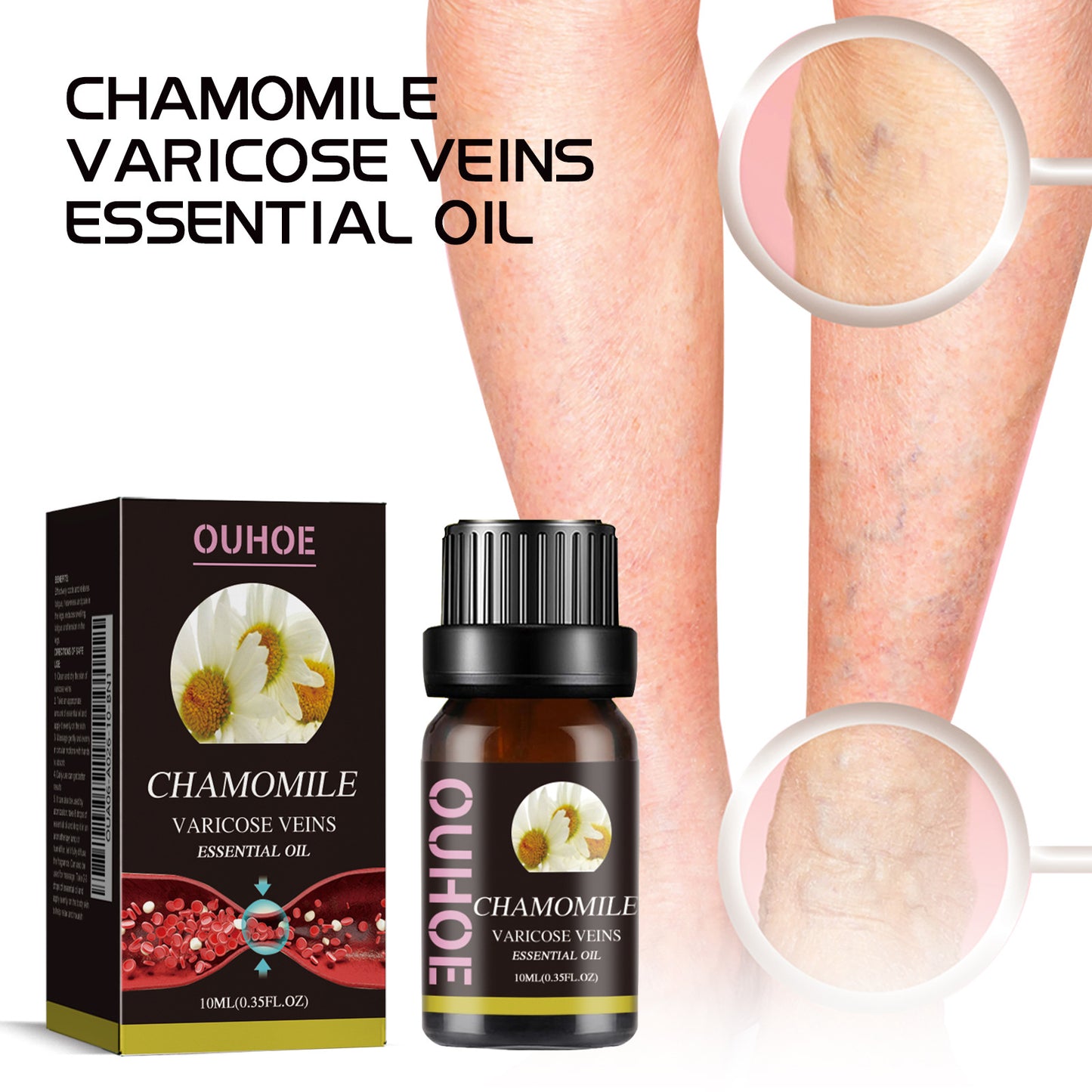 Chamomile Essential Oil for Skin Relief and Massage - 10ml