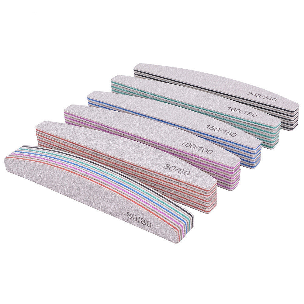 Multicolor Nail Buffers & Polishing Tools Set for Nail Art - Multiple Grits