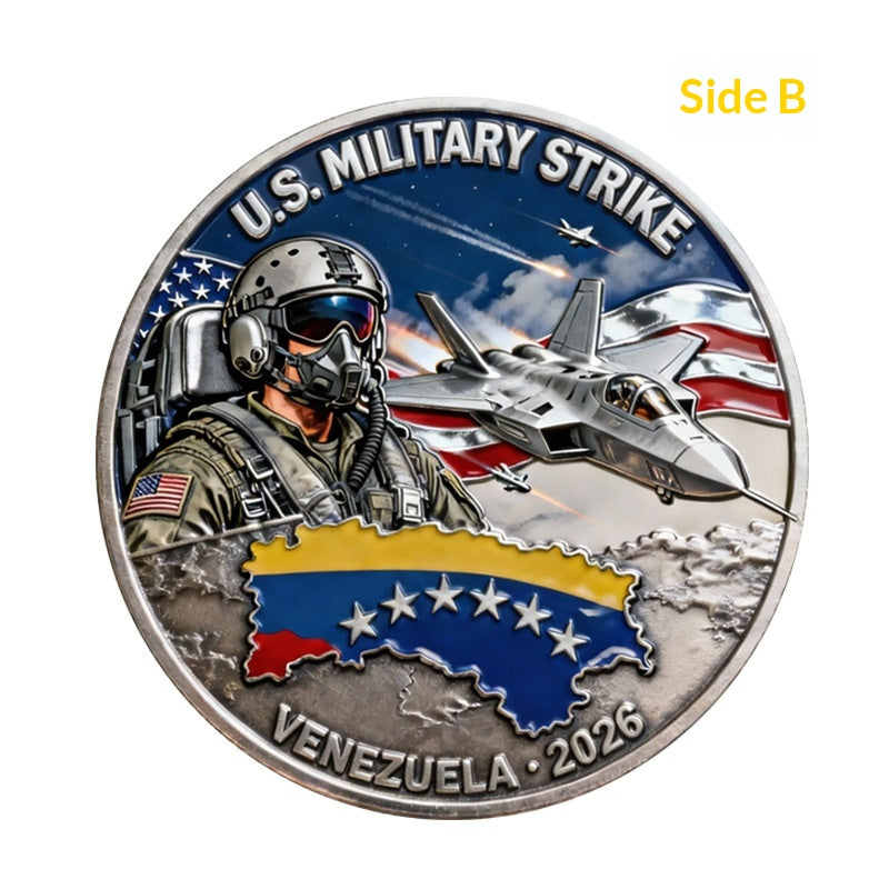 Minimalist Silver Badge for Home & Office Decor - 40x40x3mm
