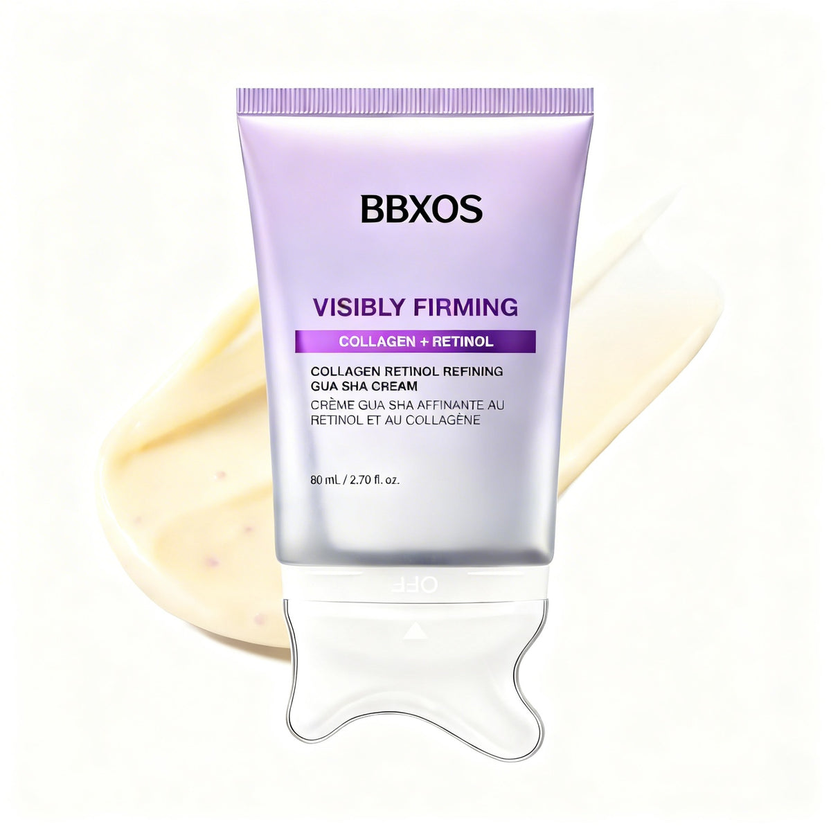 Neck and Facial Massage Cream - 80ml Moisturizing & Cleansing