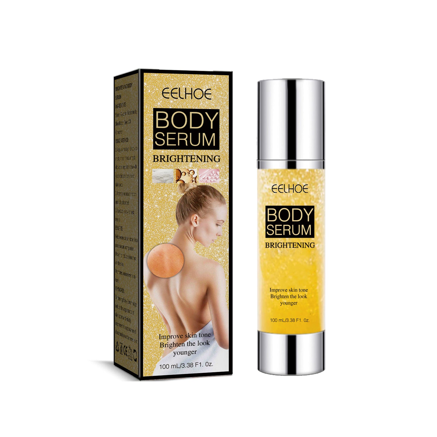 Brightening Body Serum for Dark Spots - Moisturizing Skin Tone Corrector