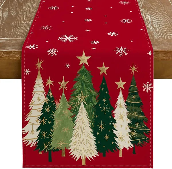 Christmas Table Runner 13x72 Inch - Festive Holiday Decor