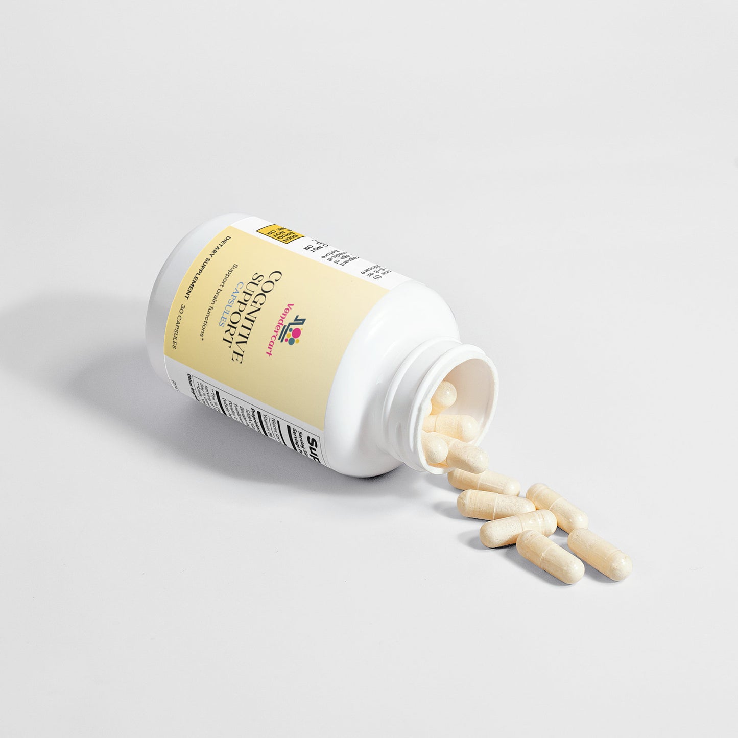 Cognitive Support Supplement - Brain Focus, Memory & Mental Clarity Booster