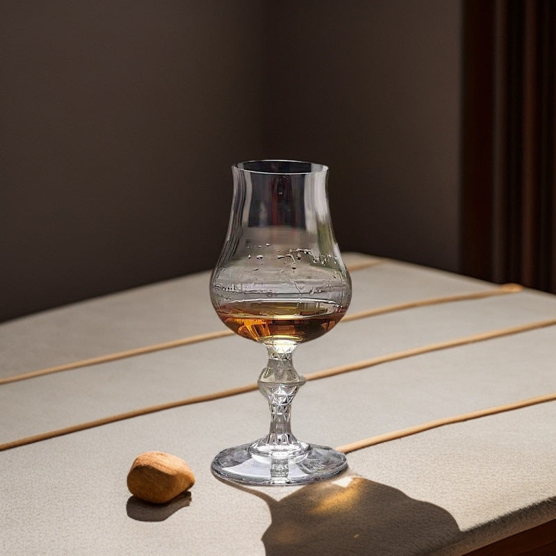 King Whiskey Glass 170ml - Retro Light Luxury Tasting Snifter