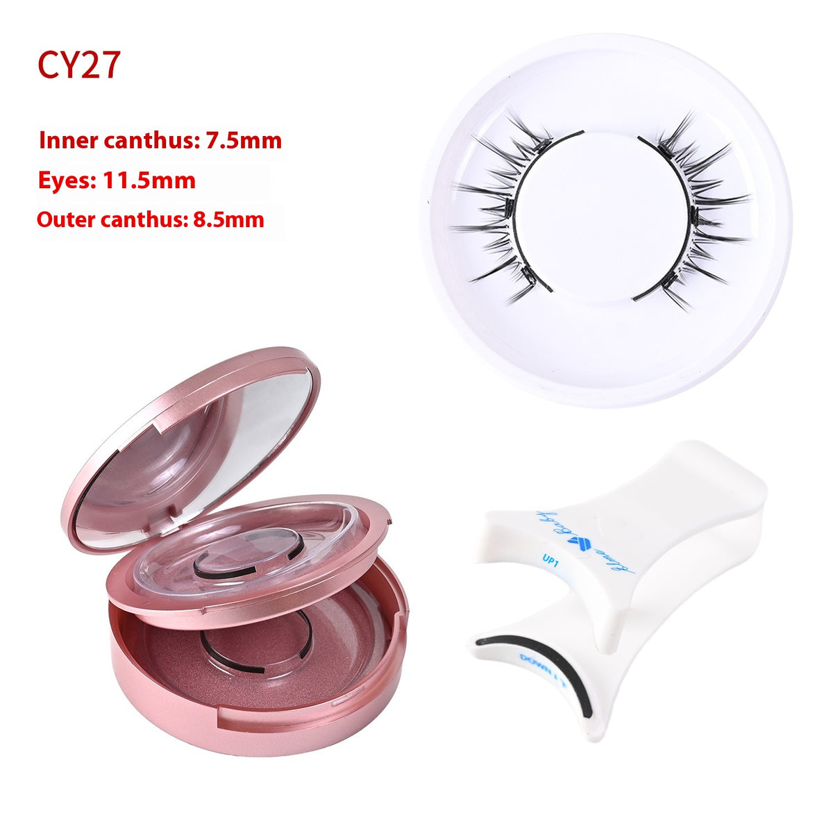 Magnetic Glue-Free False Eyelashes - Natural Look, Long-Lasting, Collection Use