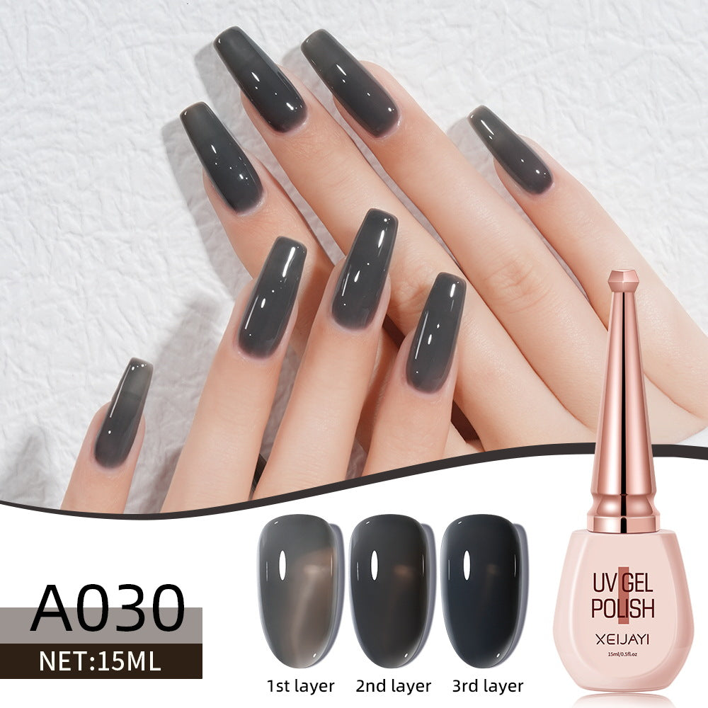 Transparent Jelly Ice Suit for Nail Art - Multiple Colors & Variants