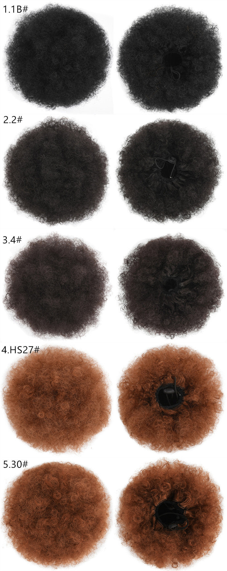 Large Afro Fluffy Micro-Curly Wig