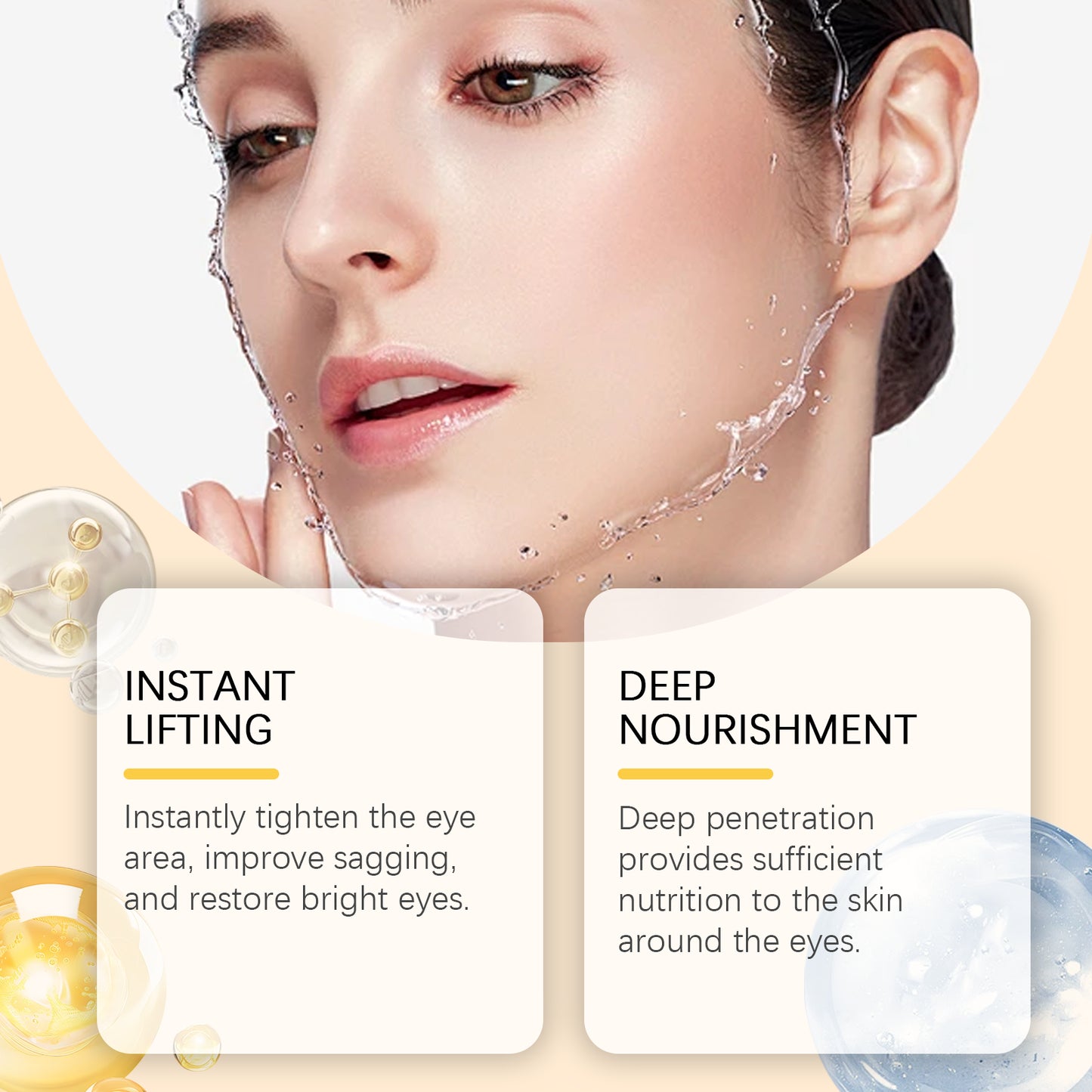 Turmeric and Retinol Eye Cream Stick - Anti-Aging Firming Eye Treatment