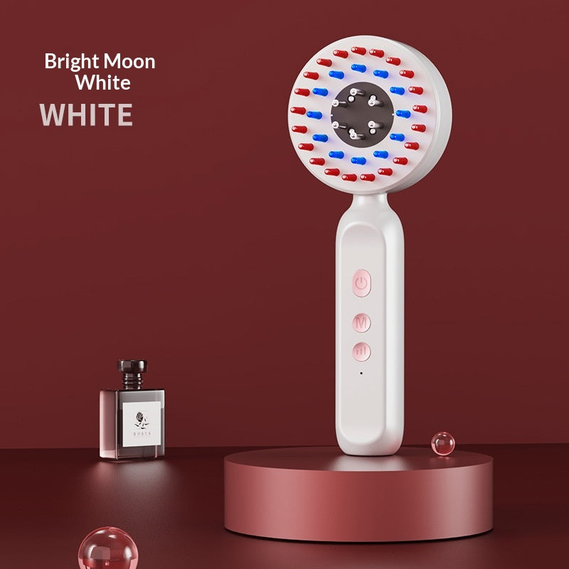 Electric Scalp Massage Comb – 3-Speed Hair Growth Roller