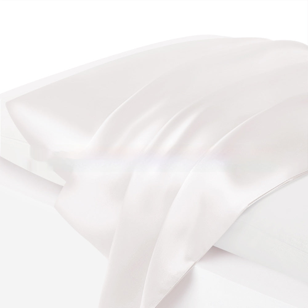 Silk Pillowcase Double-Sided 22 M Zipper Bed Pillow Cover - Luxurious Mulberry Silk