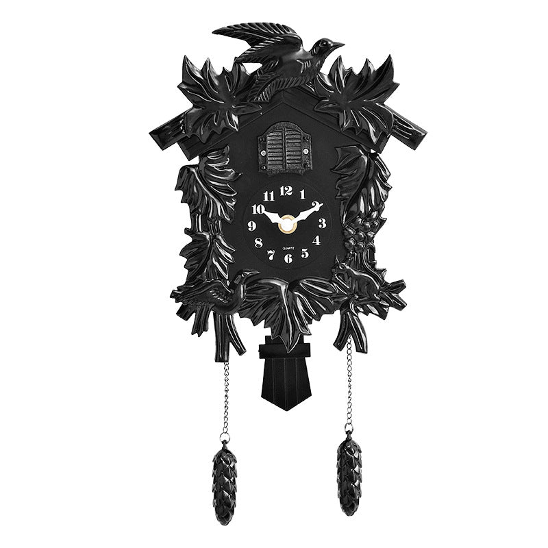 High-End Wall Clock with Chiming Function - Multiple Styles Available