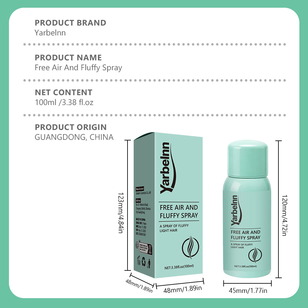 Dry Shampoo Spray for Hair Refreshing - Travel & Daily Use, 100-300ml Variants