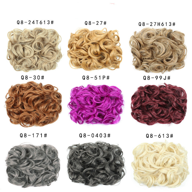 Fluffy Cosplay Wig with Comb Insert - High Temperature Synthetic Hair