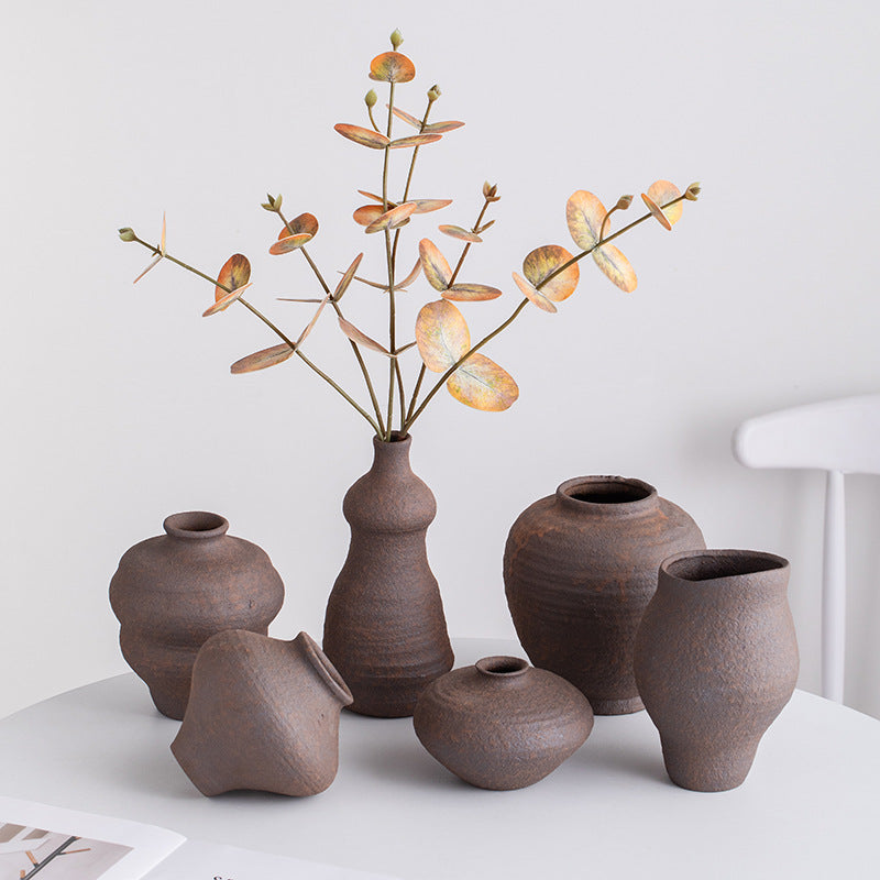 Ceramic Vase for Flower Arrangements Hydroponics Home Decor