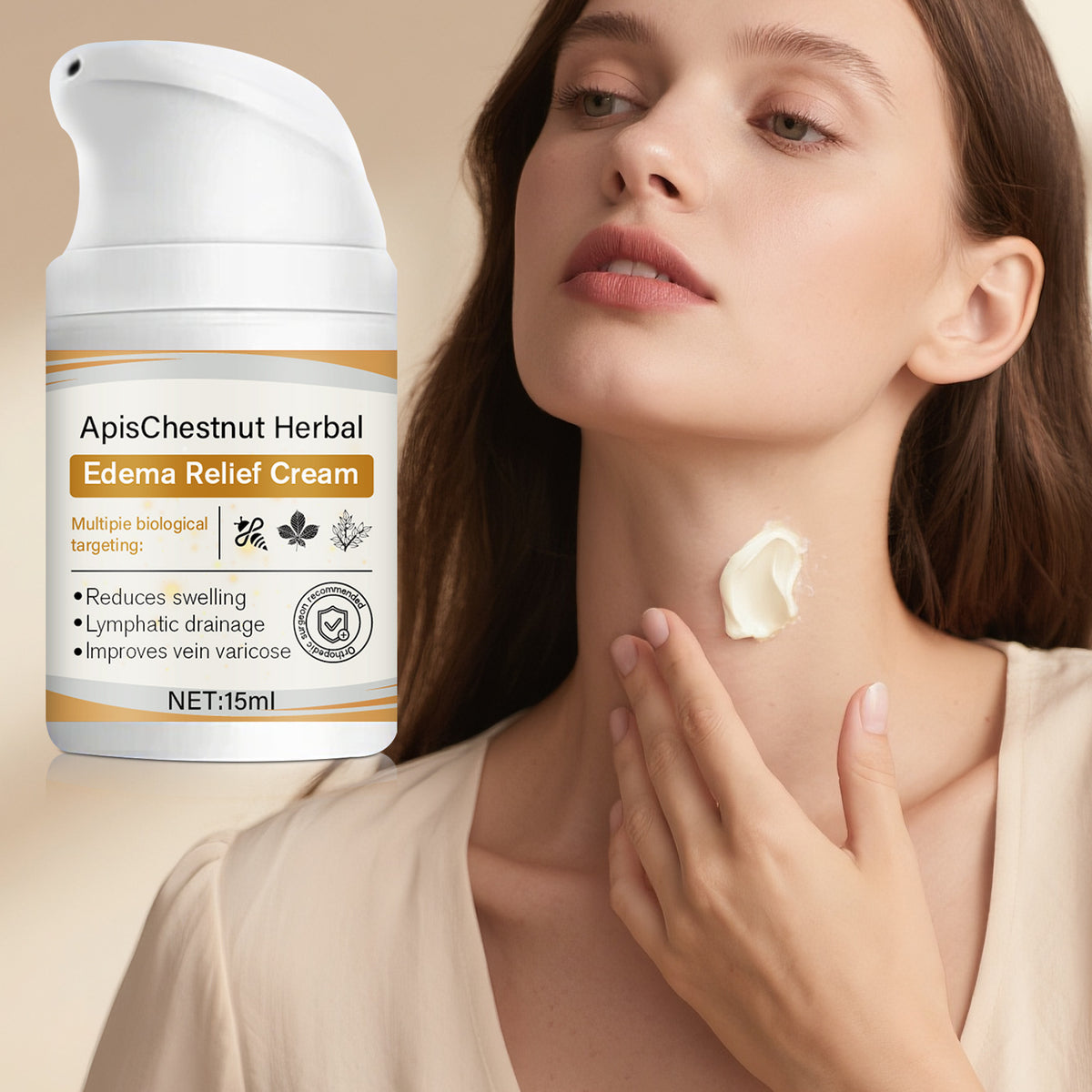 Herbal Mild Relieve Leg Discomfort Moisturizing Skin Daily Massage