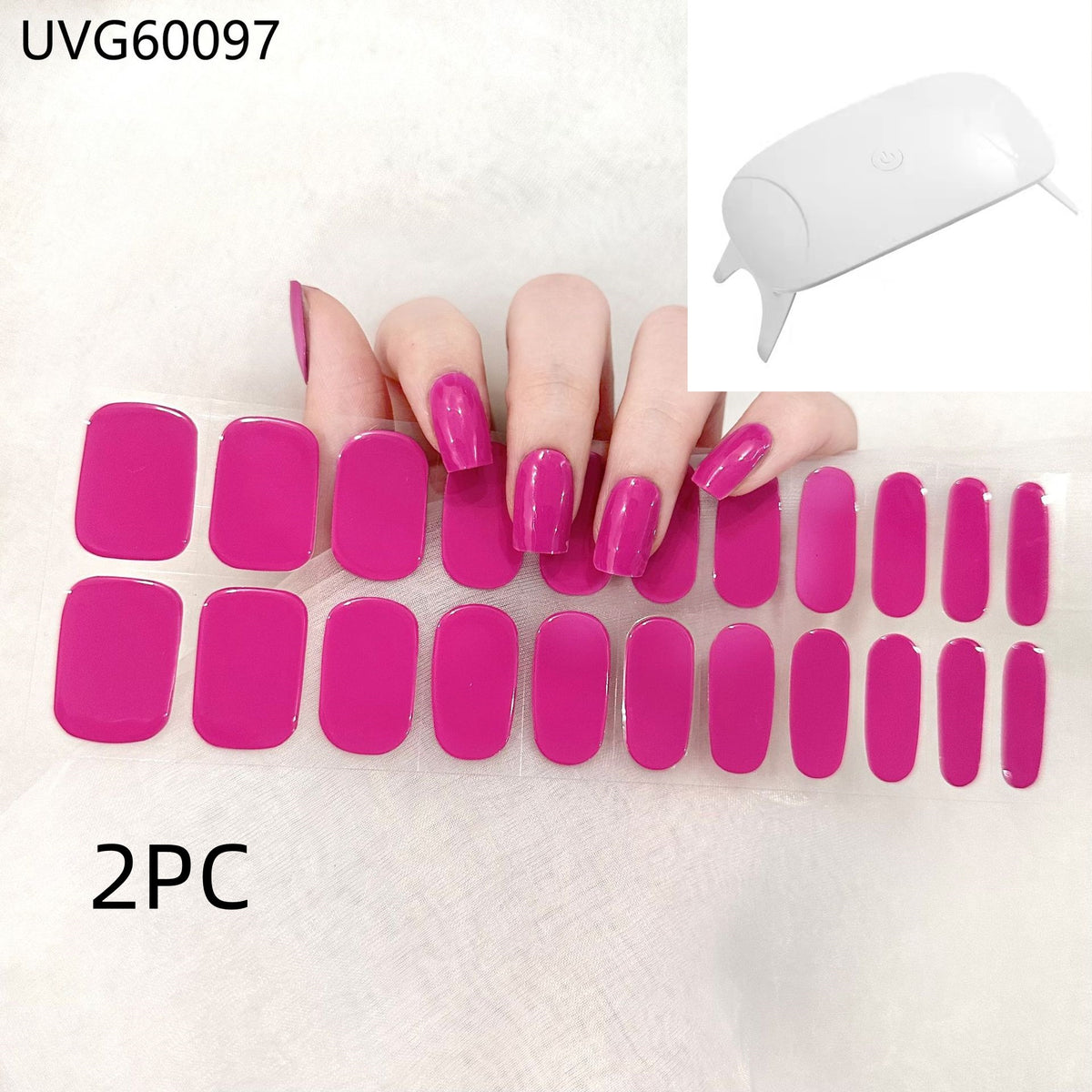 Mini UV Nail Lamp Curing Light for Nail Art Kit - Multiple Styles