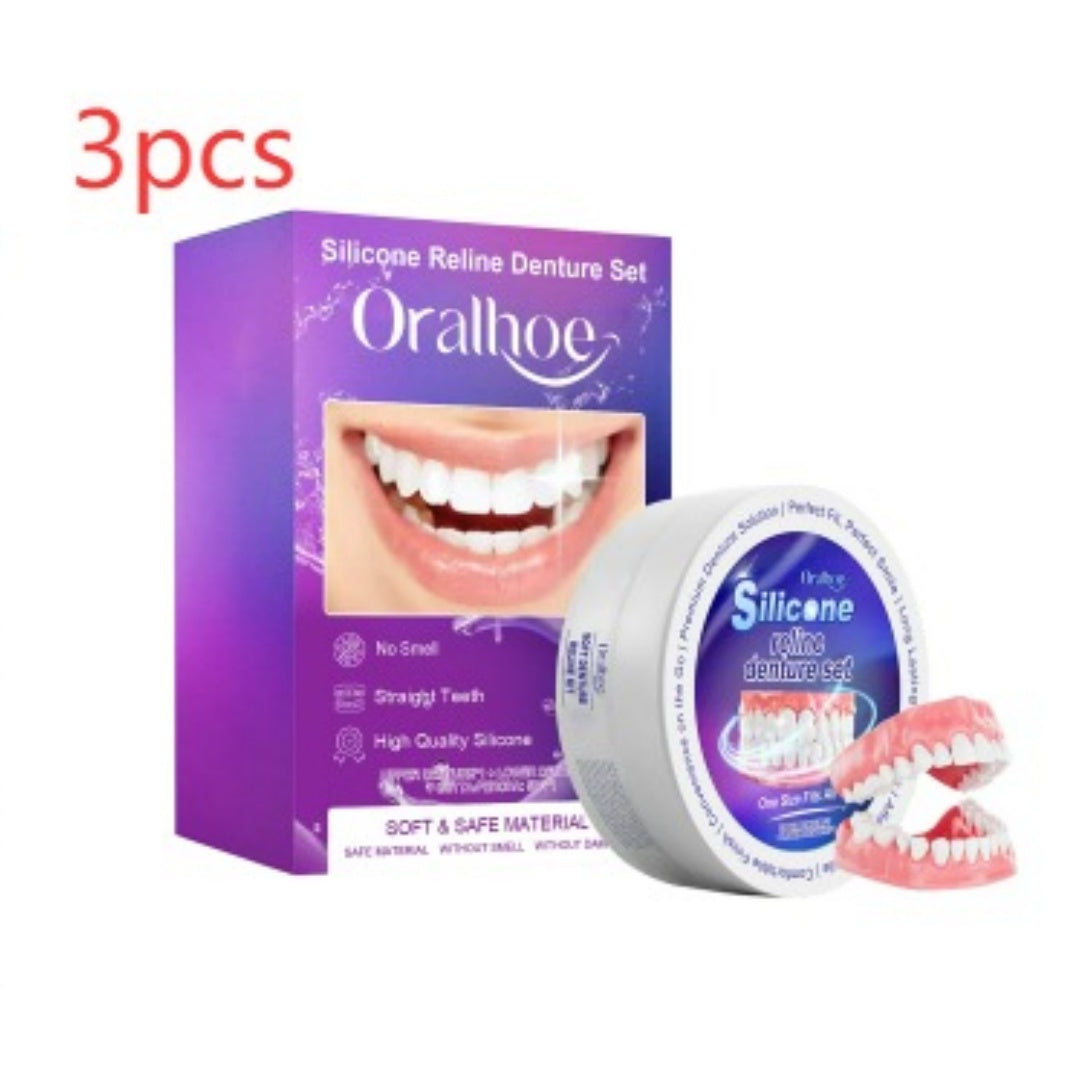 Modified Suit Beauty Teeth Seam Natural Smile Comfortable Dentures