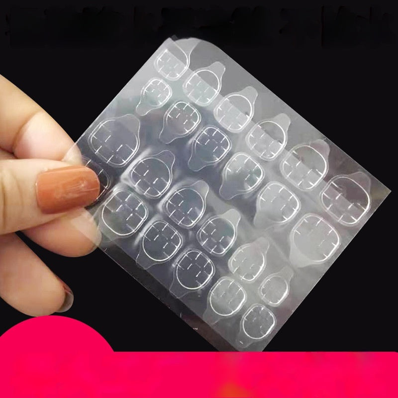 Ultra-Thin Jelly Nail Stickers - Super Sticky Fake Nail Decals for Manicure