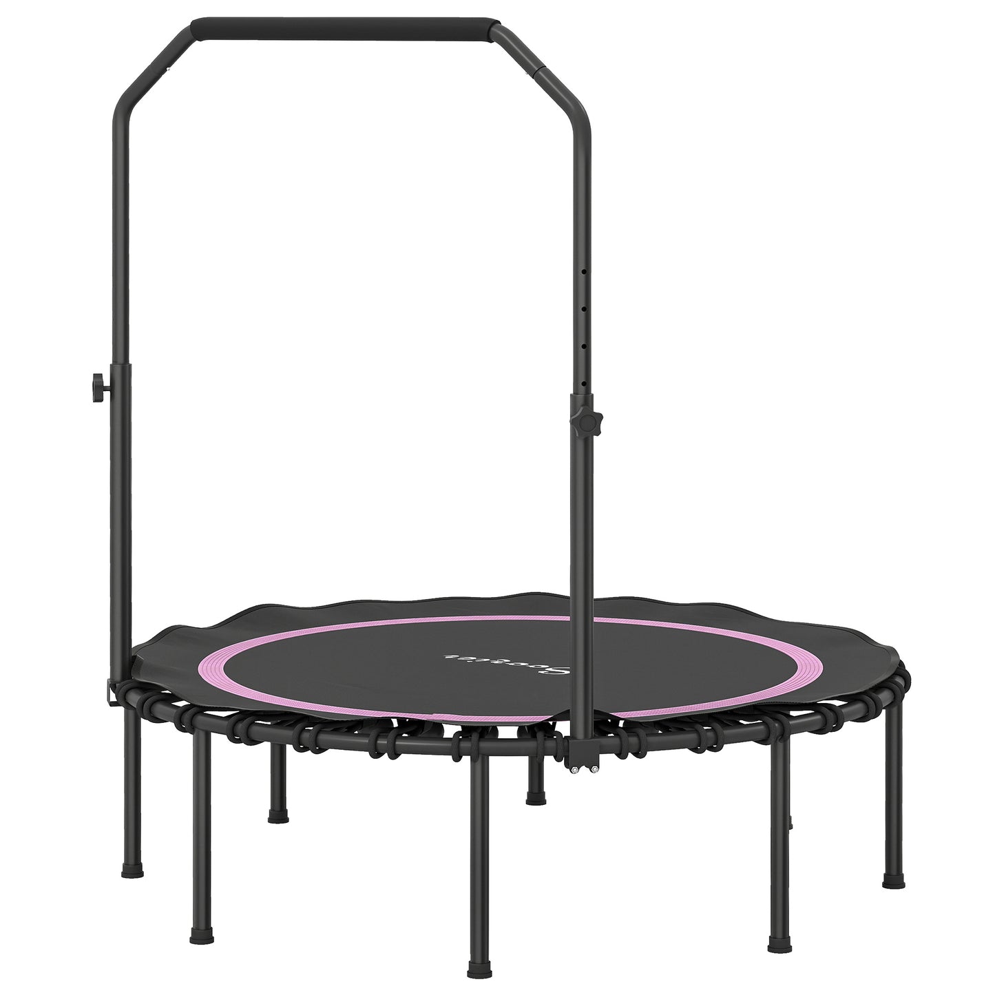45" Foldable Rebounder Trampoline for Adults - Pink