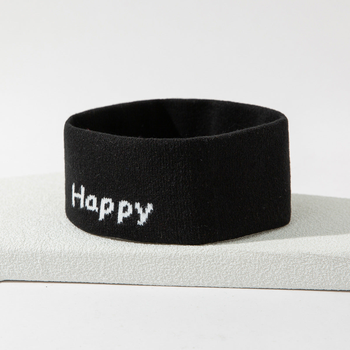 Stretch Sports Sweat-Absorbent Knitted Hair Band - Unisex Fitness Accessory