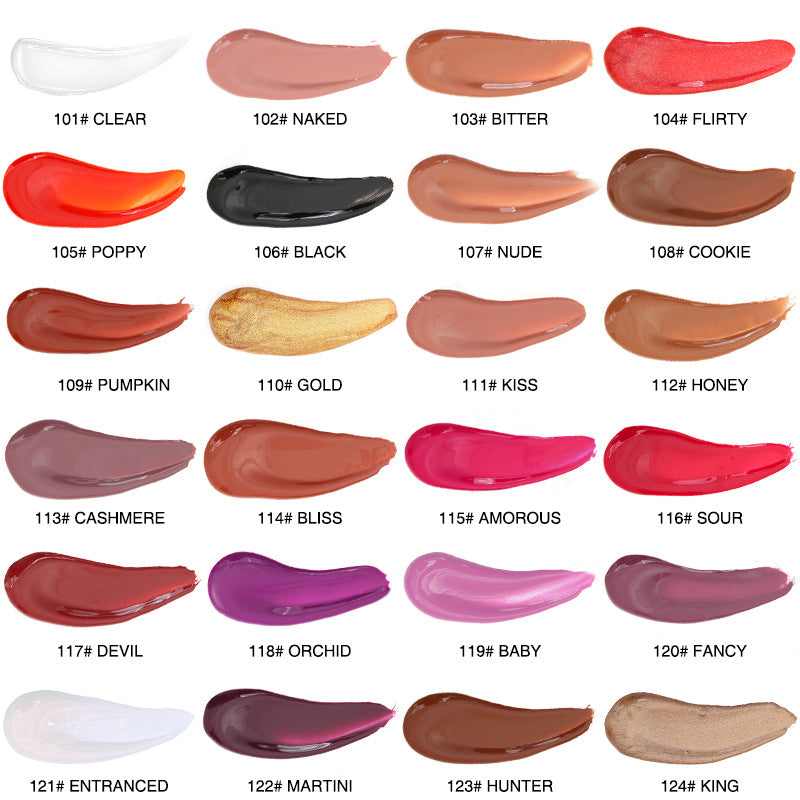 Moisturizing Jelly Lip Gloss - Long Lasting Crystal Lip Tint & Lip Care