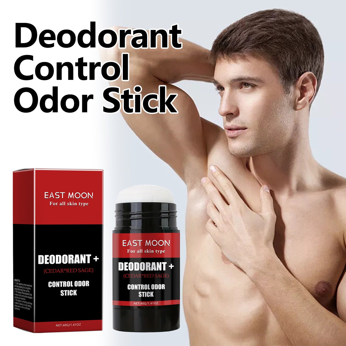 Long-Lasting Armpit Deodorant Stick - Refreshing Odor Control Body Care