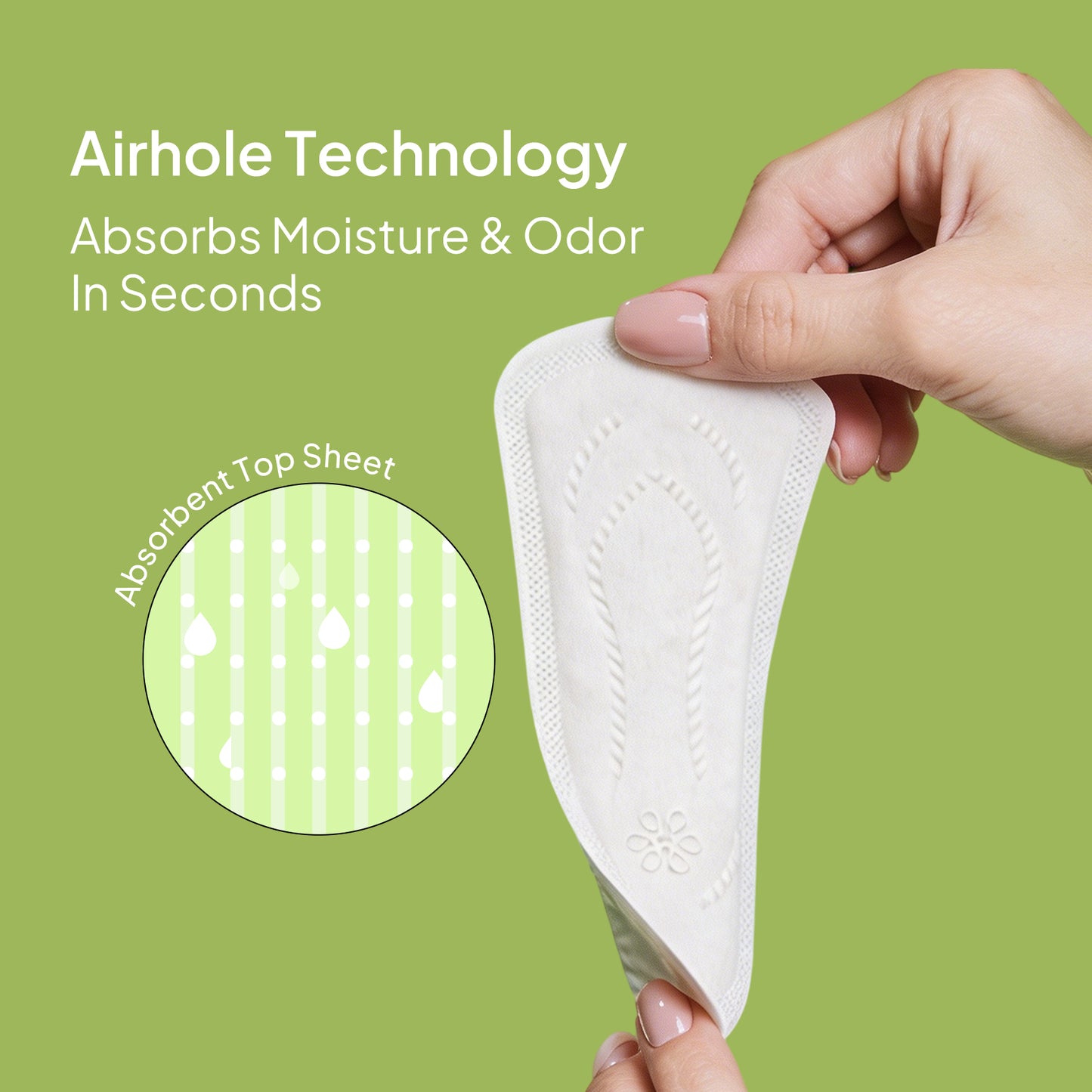 Micro Panty Liners - 155mm Unscented Daily Protection