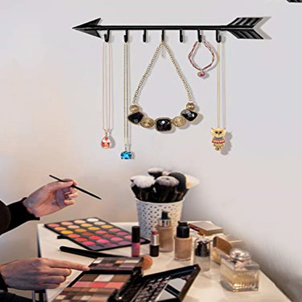 Modern Bow and Arrow Wall Hooks - Space Saving Coat Rack