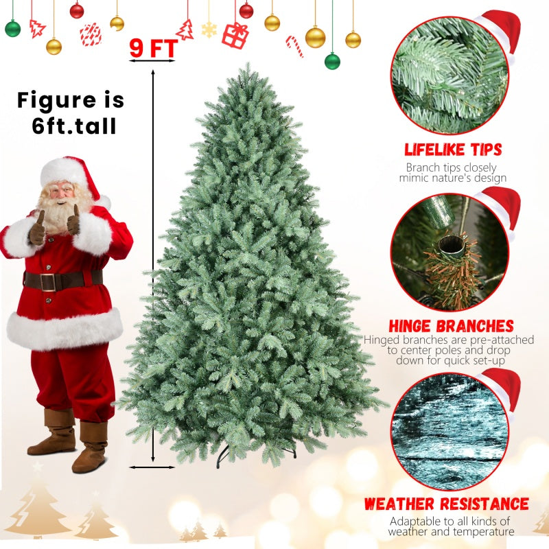 Artificial Christmas Tree - PE/PVC Mixed - Multiple Heights