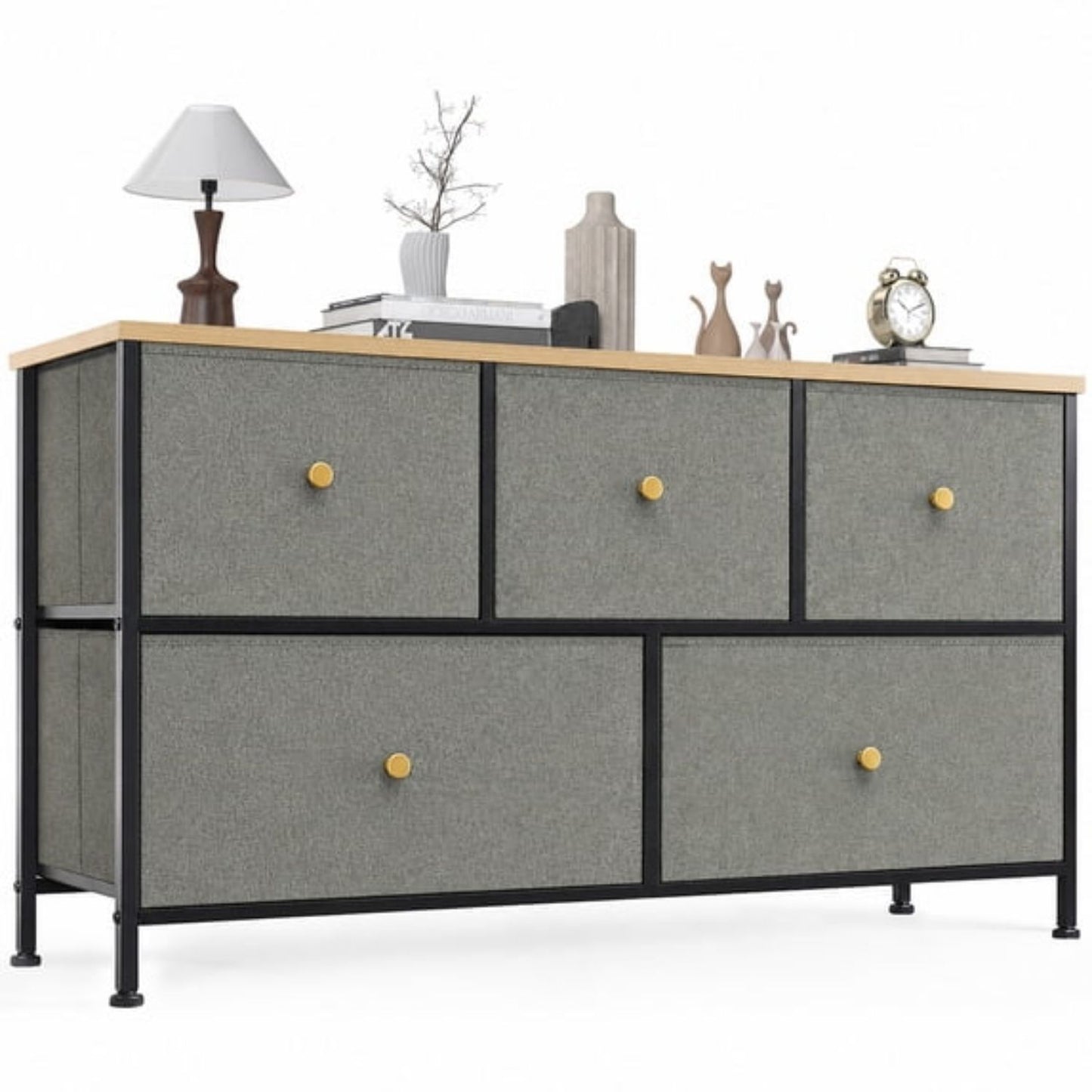 Fabric Storage Dresser - Versatile Chest of Drawers Organizer