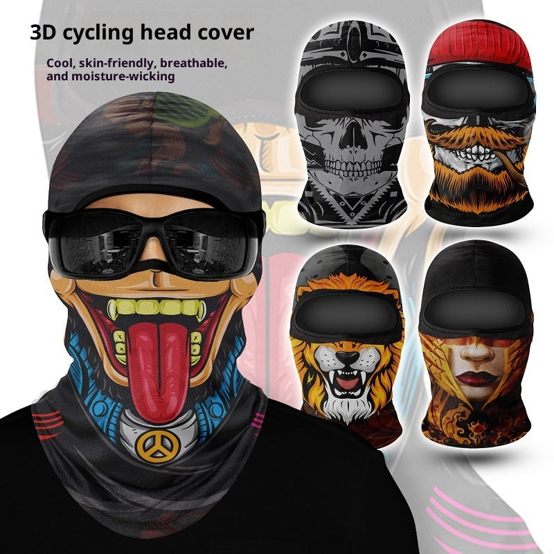 Summer Breathable Sun Protection Full Mask